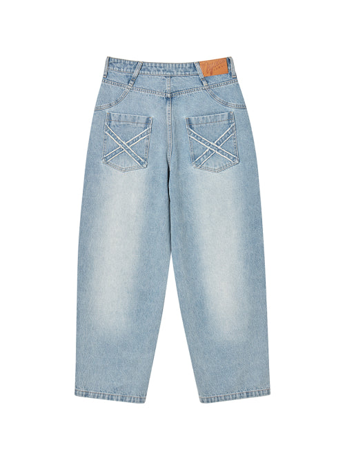 GRAFFITY DENIM PANTS