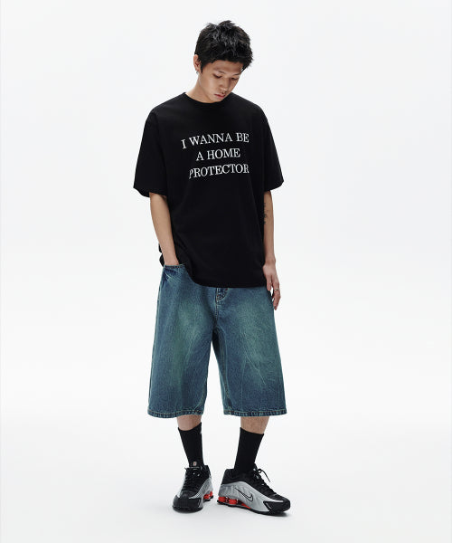 HOME PROTECTOR TEE BLACK