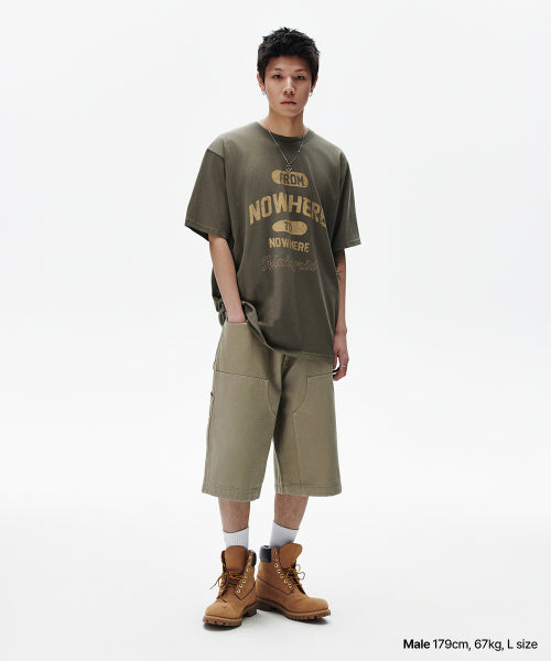 NOWHERE TEE BROWN