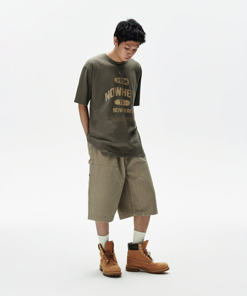 NOWHERE TEE BROWN