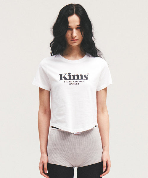 KIMS BAM LOGO TEE WHITE - 4 COLORS BLACK