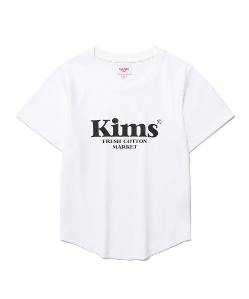 KIMS BAM LOGO TEE WHITE - 4 COLORS BLACK