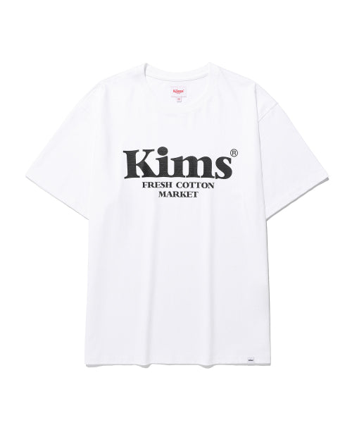 KIMS BAM LOGO TEE WHITE - 4 COLORS BLACK