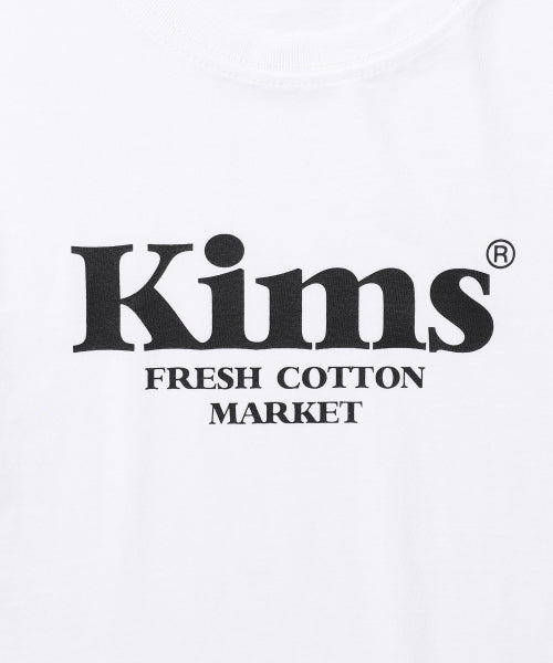 KIMS BAM LOGO TEE WHITE - 4 COLORS BLACK