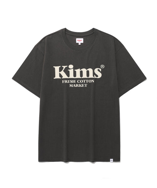 KIMS BAM LOGO TEE - 4 COLORS CHARCOAL