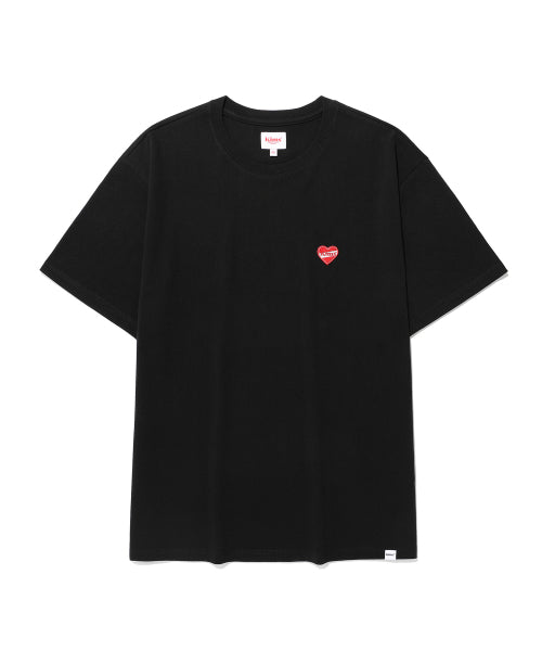 KIMS HEART SYMBOL TEE BLACK