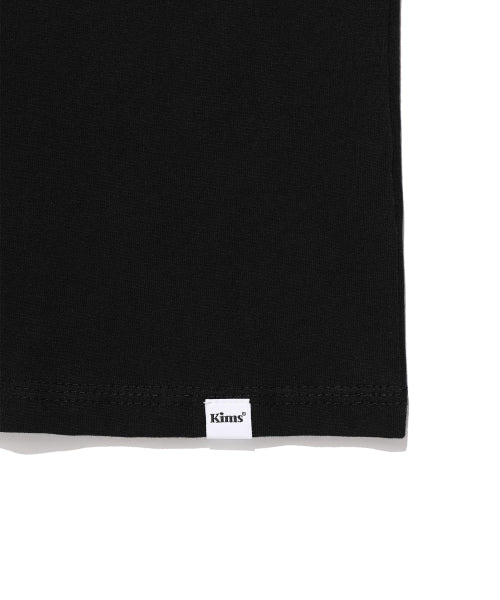 KIMS HEART SYMBOL TEE BLACK
