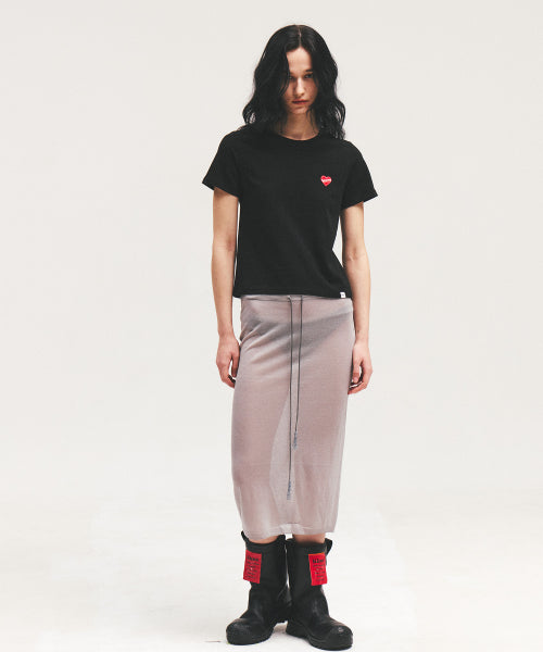 KIMS HEART SYMBOL TEE BLACK