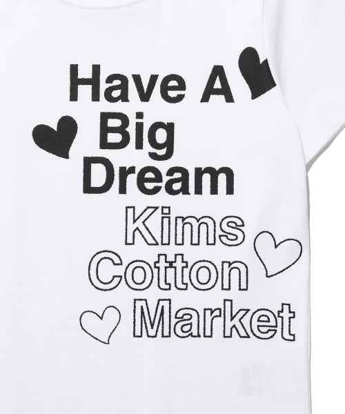 FOUR HEART LOGO TEE - 2 COLORS WHITE
