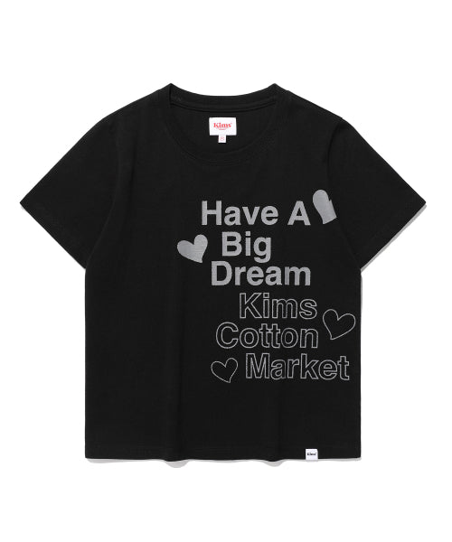 FOUR HEART LOGO TEE - 2 COLORS BLACK