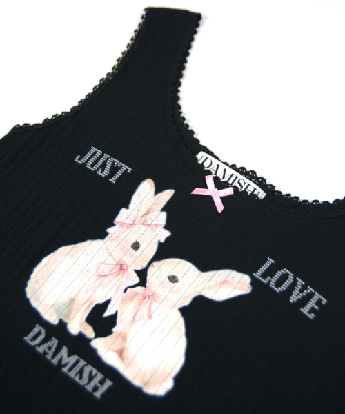 TOP - 2 COLORS BLACK