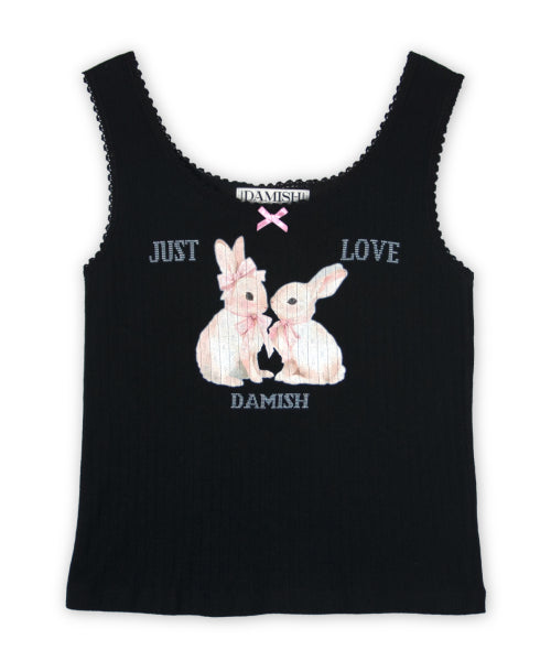 TOP - 2 COLORS BLACK