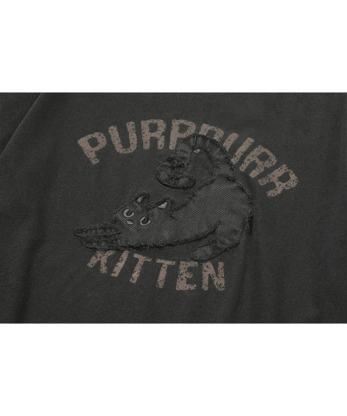 PATCH PIGMENT SHORT SLEEVE TEE - 2 COLORS BLACK