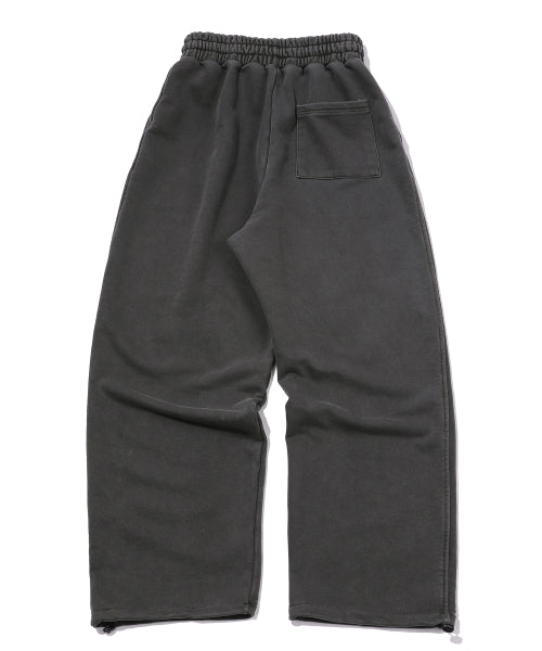 BIG HAPPY DAY PIGMENT SWEATPANTS BLACK