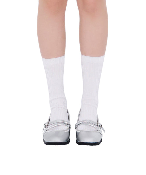 STRAP BALLET MARY JANE - 2 COLORS BLACK