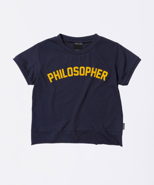 PHILOSOPHER BABY TEE - 3 COLORS NAVY