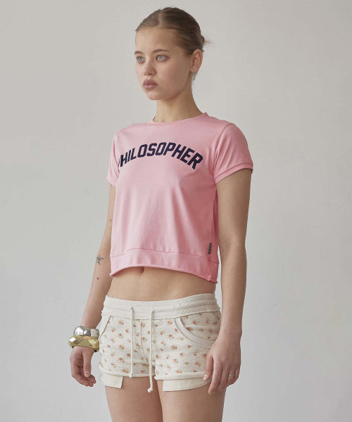 PHILOSOPHER BABY TEE - 3 COLORS PINK