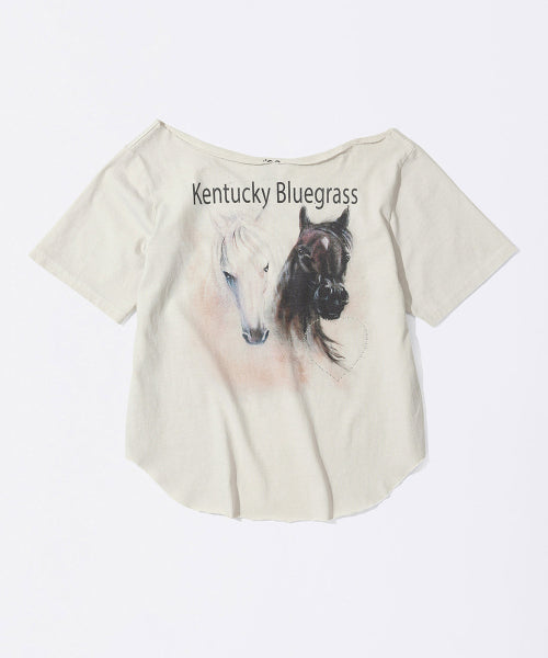 SHERIFF CUT OUT TEE - 3 COLORS WHITE