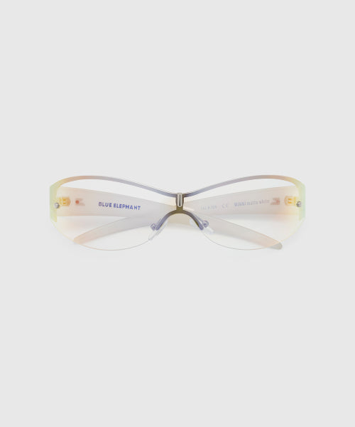WINNI SUNGLASSES MATTE WHITE