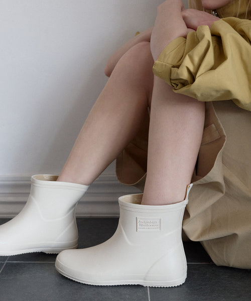 EBBY RAIN BOOTS SHORT - 6 COLORS BLACK