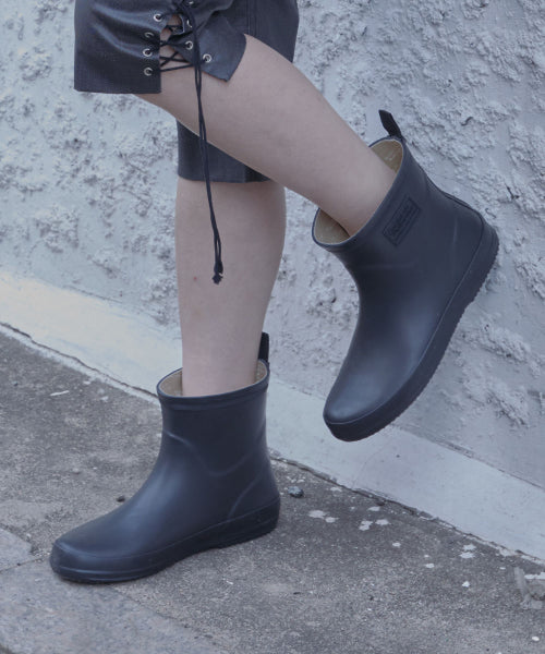 EBBY RAIN BOOTS SHORT - 6 COLORS BLACK
