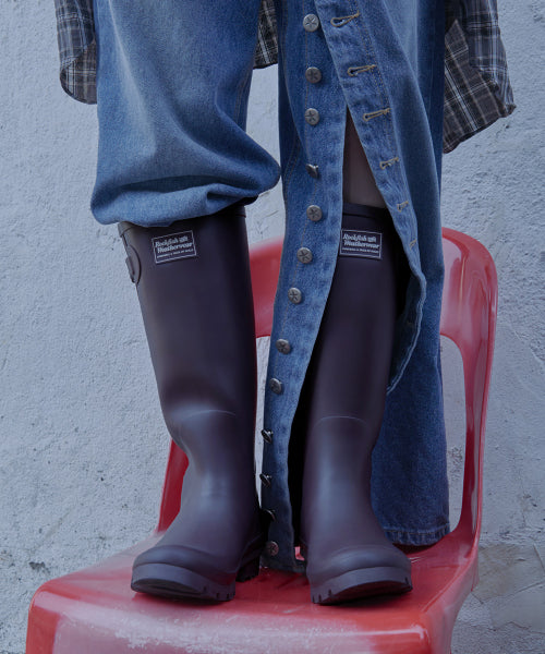 ORIGINAL RAIN BOOTS LONG - 8 COLORS BLACK