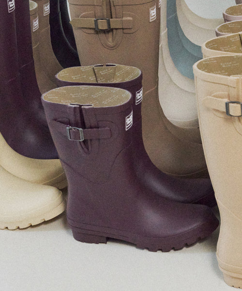 ORIGINAL RAIN BOOTS SHORT - 8 COLORS BLACK