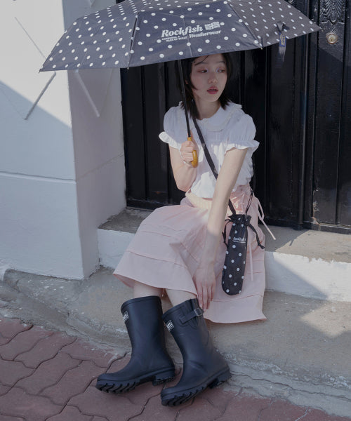 ORIGINAL RAIN BOOTS SHORT - 8 COLORS BLACK