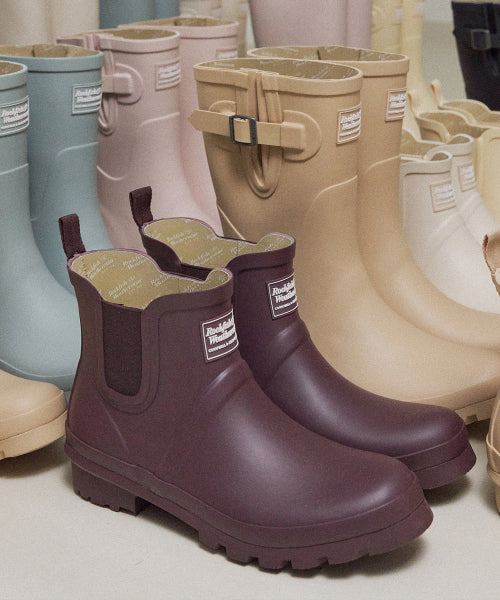 ORIGINAL CHELSEA RAIN BOOTS - 8 COLORS BLACK