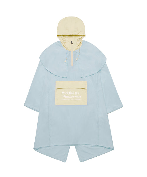 ESSENTIAL RAIN PONCHO - 2 COLORS BLUE