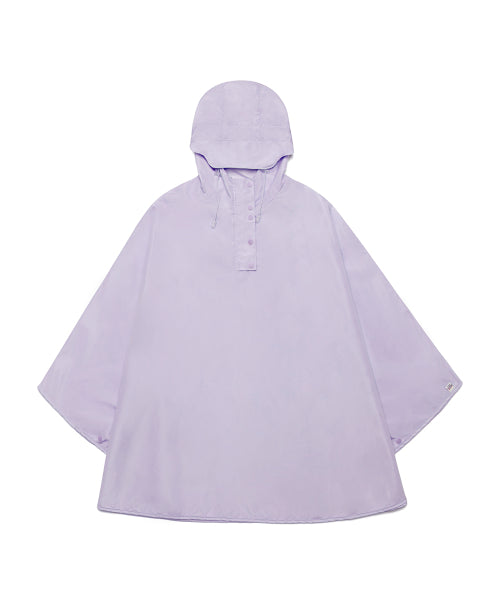 FLOWER RAIN PONCHO - 2 COLORS LAVENDER