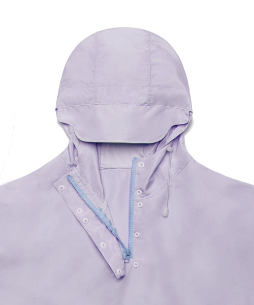 FLOWER RAIN PONCHO - 2 COLORS LAVENDER