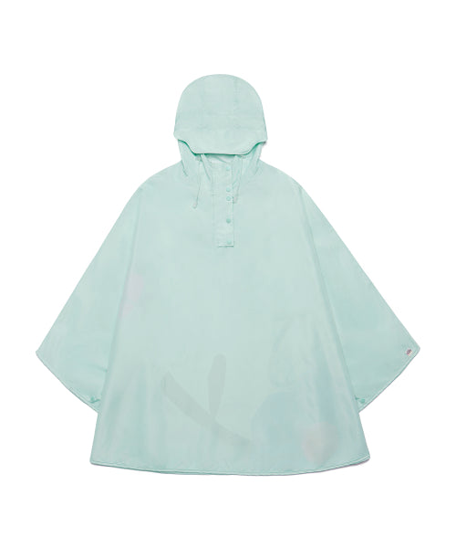 FLOWER RAIN PONCHO - 2 COLORS LAVENDER