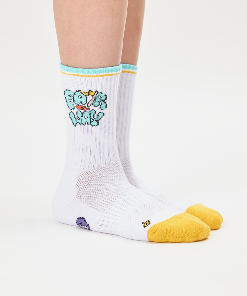 COOLMAX GOLF CREW SOCKS - FAIRWAY AS SHOWN