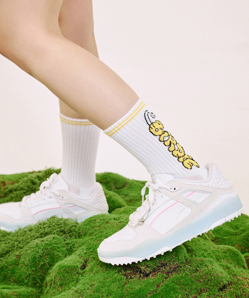 COOLMAX GOLF CREW SOCKS - BIRDIE BIRDIE AS SHOWN