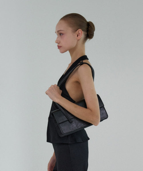 URBAN SQUARE SHOULDER BAG - 7 COLORS WHITE