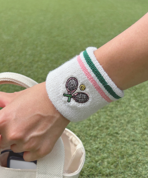 TENNIS SPORTS WRISTBAND 2PCS - SERVE AS SHOWN