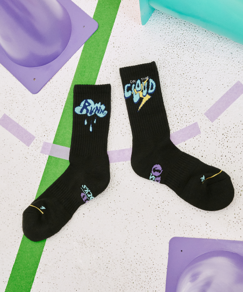 4-PACK COOLMAX MARATHON RUNNING CREW SOCKS B GIFT SET AS SHOWN