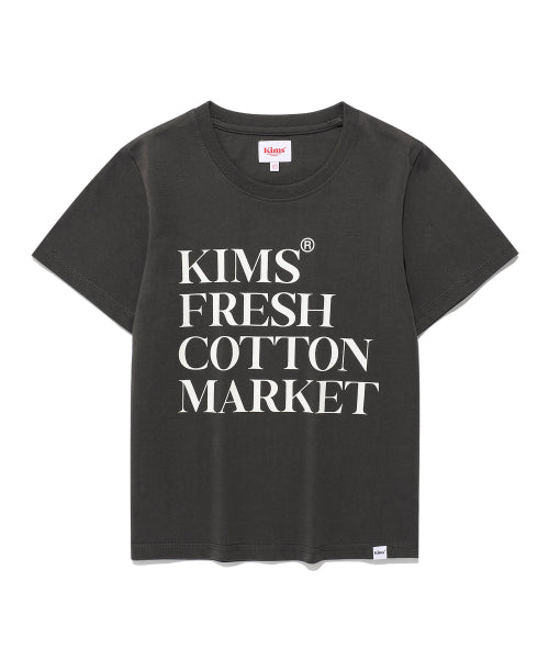 LEFT RANGE LOGO TEE - 2 COLORS CHARCOAL