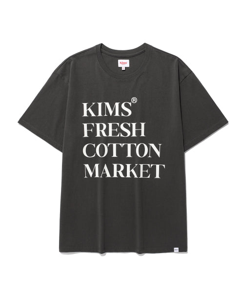 LEFT RANGE LOGO TEE - 2 COLORS CHARCOAL