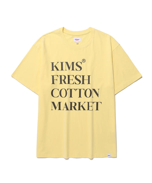 LEFT RANGE LOGO TEE - 2 COLORS YELLOW