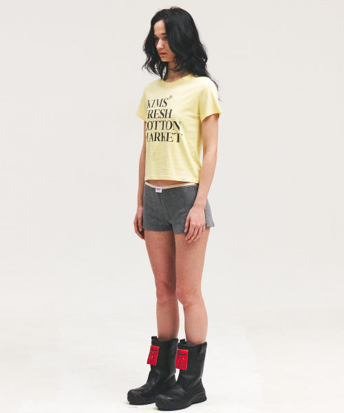 LEFT RANGE LOGO TEE - 2 COLORS YELLOW