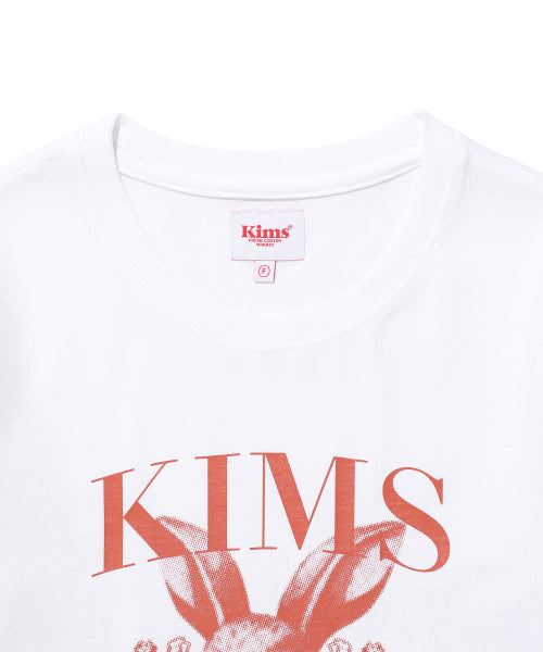 HELLO BUNNY TEE WHITE WHITE