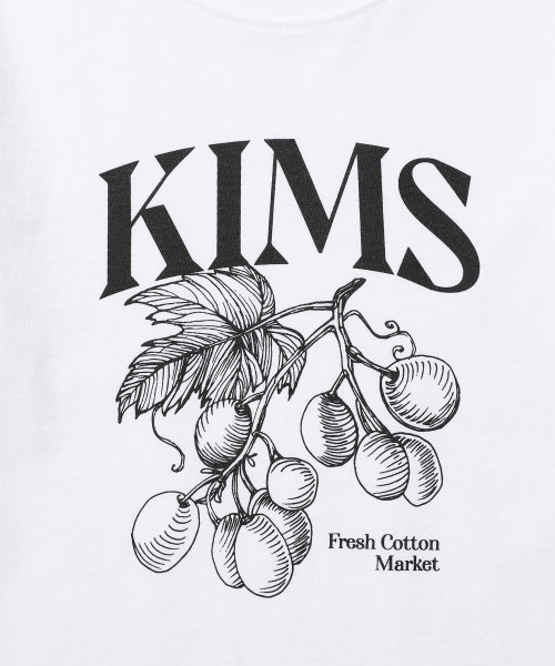 BERRY SKETCH TEE - 2 COLORS WHITE
