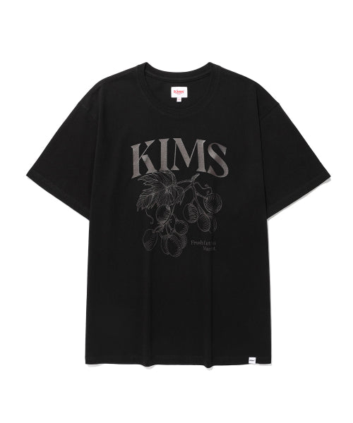 BERRY SKETCH TEE - 2 COLORS BLACK