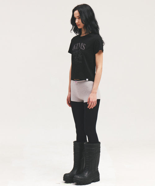 BERRY SKETCH TEE - 2 COLORS BLACK
