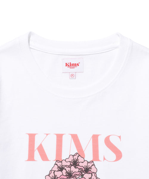 BORUS FLOWER TEE WHITE