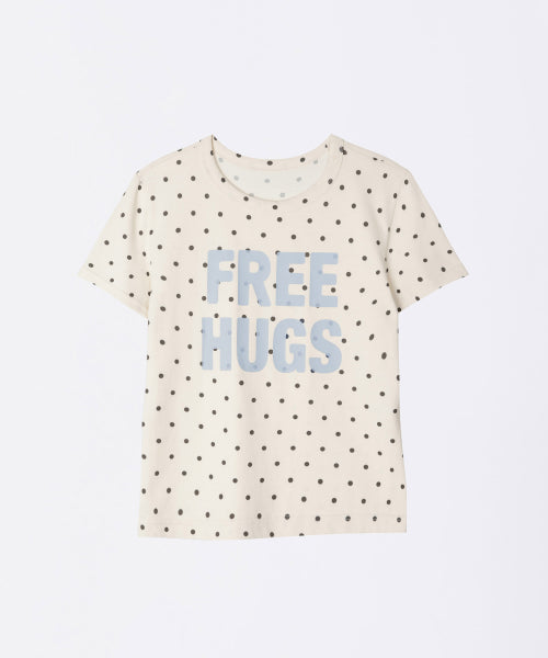 FREE HUGS TEE RAW - 2 COLORS AS SHOWN