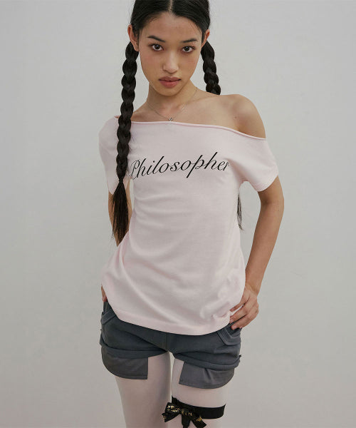 HOOK ME UP LAYERED TEE - 3 COLORS PINK
