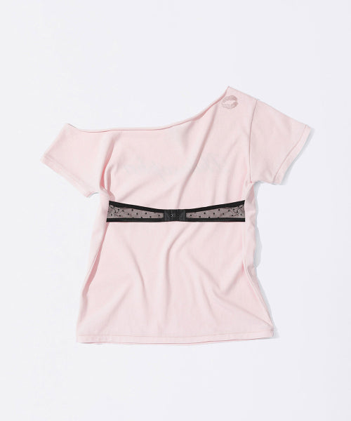 HOOK ME UP LAYERED TEE - 3 COLORS PINK